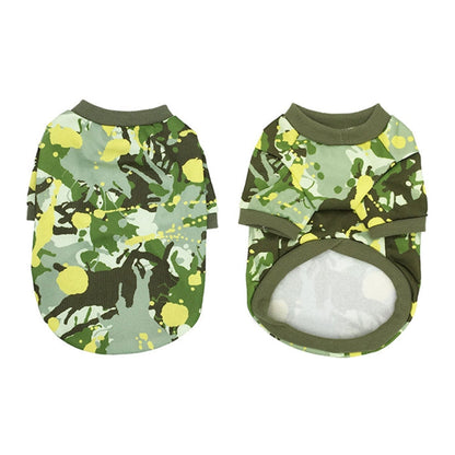 Camouflage Series Fleece Dog Sweater