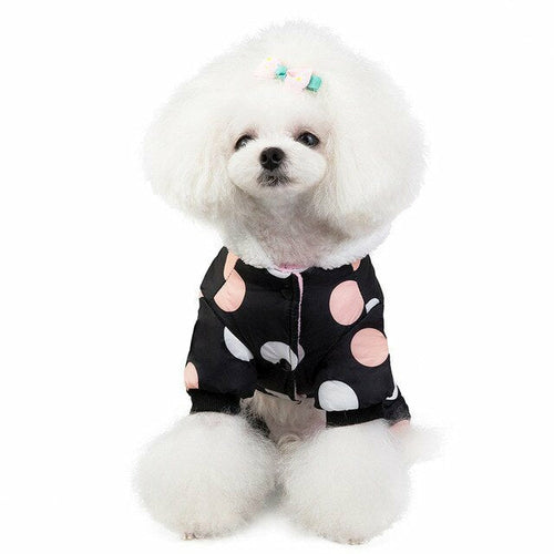 Dog Clothes Winter Pet Padded Vest Thickened Warm Jacket Costume Soft