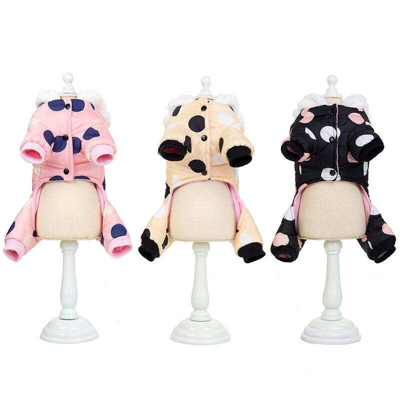 Dog Clothes Winter Pet Padded Vest Thickened Warm Jacket Costume Soft