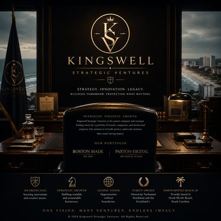 Kingswell Strategic Ventures — Strategy. Innovation. Legacy.